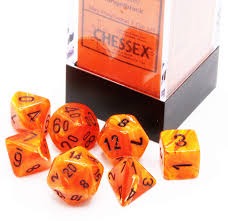 7ct Mini-Polyhedral Vortex - Orange/Black - CHX20433